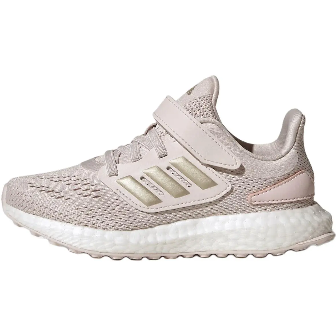

Кроссовки для бега Pureboost с низким верхом и противоскользящим покрытием, устойчивые к износу, для детей Adidas, розовый