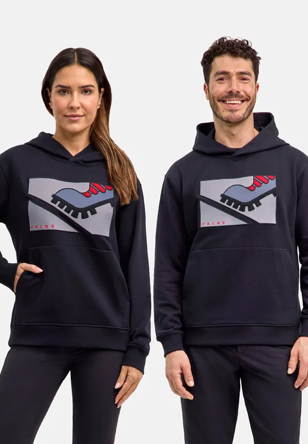 

Юбилейная толстовка Falke, Black, Черный, Юбилейная толстовка Falke, Black