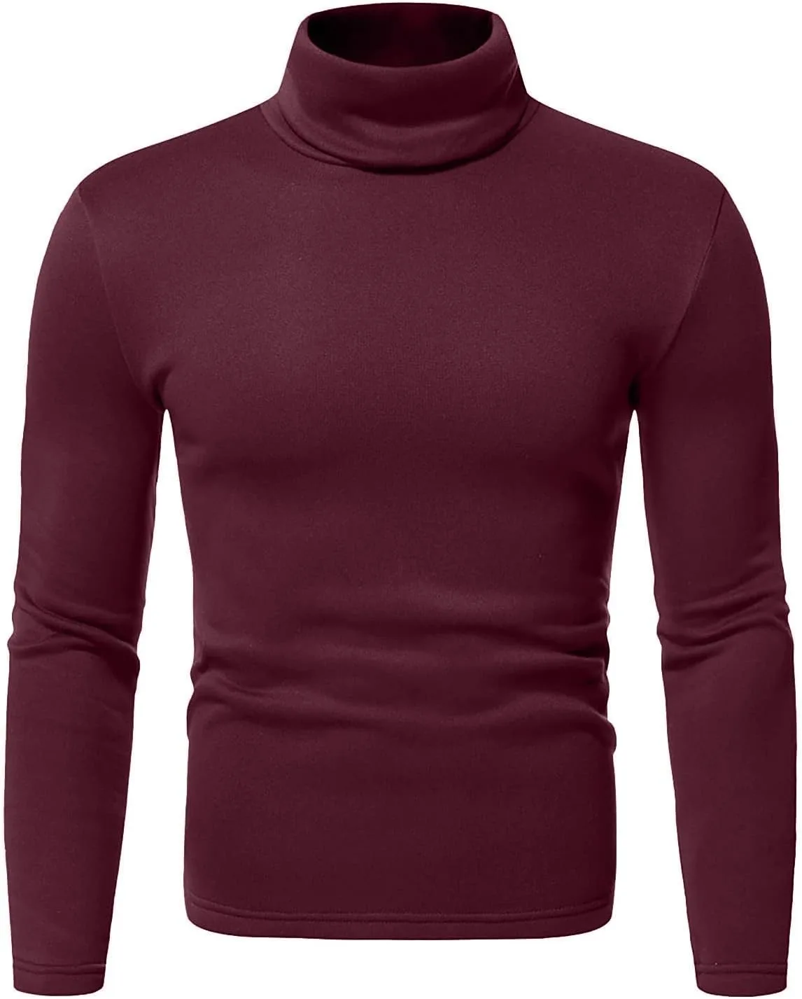 

Мужской термофлисовый водолазка-пуловер с длинным рукавом