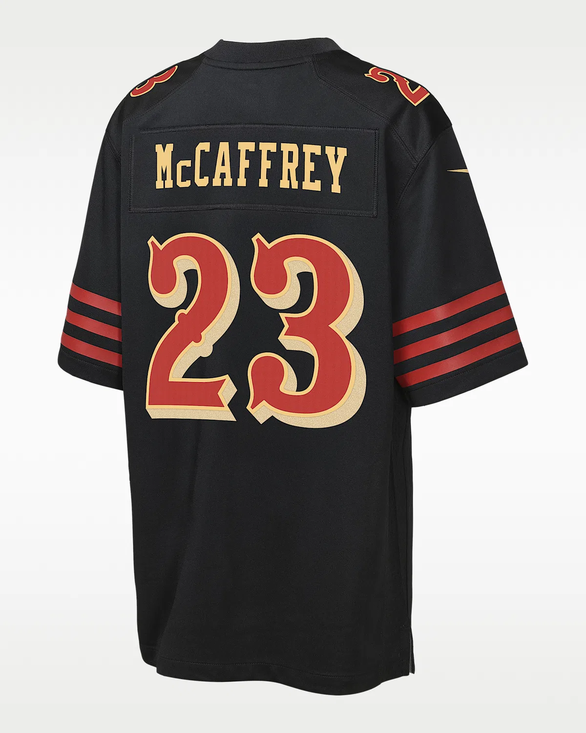 Детская большая игровая форма Nike NFL Christian McCaffrey San Francisco 49ers Rivalries Collection, Black — фото 2