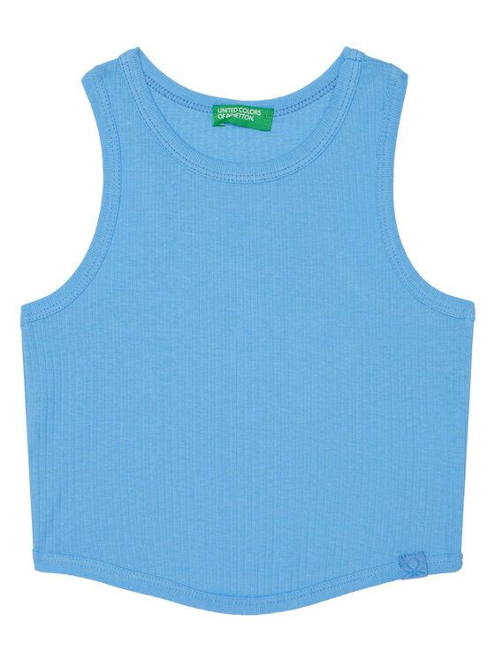 

Топ slim fit 31H3CH01F United Colors Of Benetton, синий