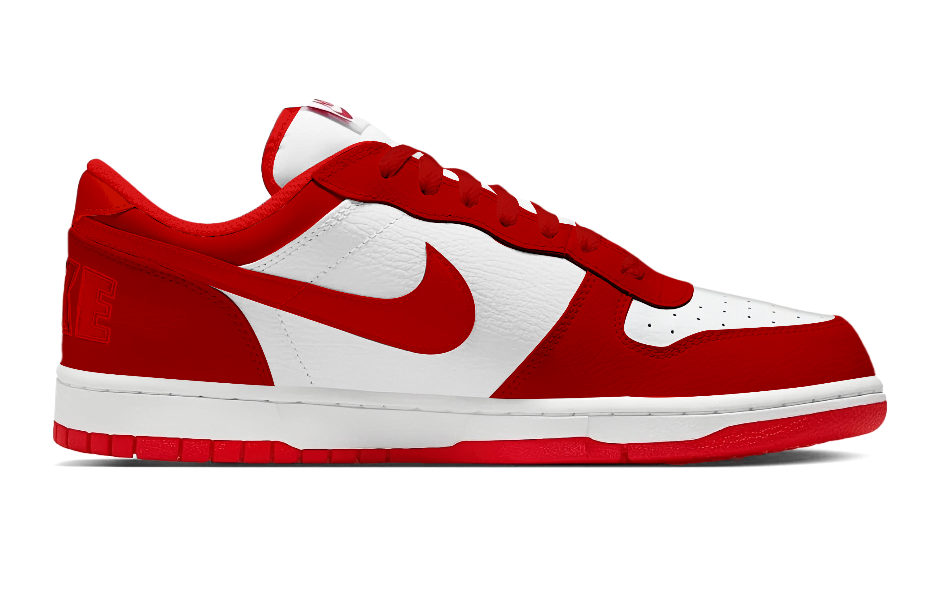 Nike Кроссовки Big Vintage Hongyan Cushioning Coverage Low top Skateboard Shoes мужские красные — фото 3