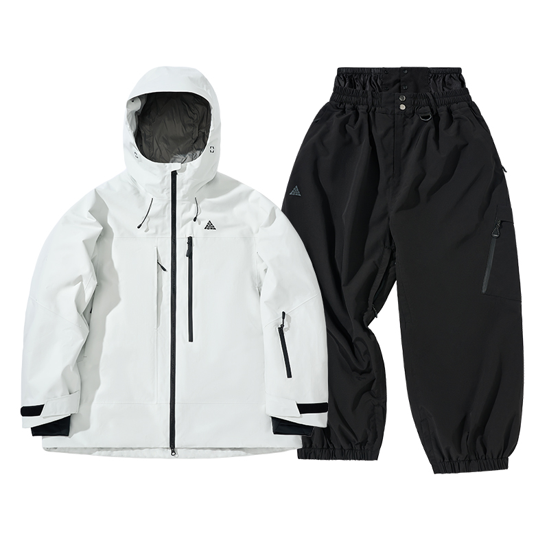 

Спортивные костюмы для лыж Unisex NANDN, белый/черный