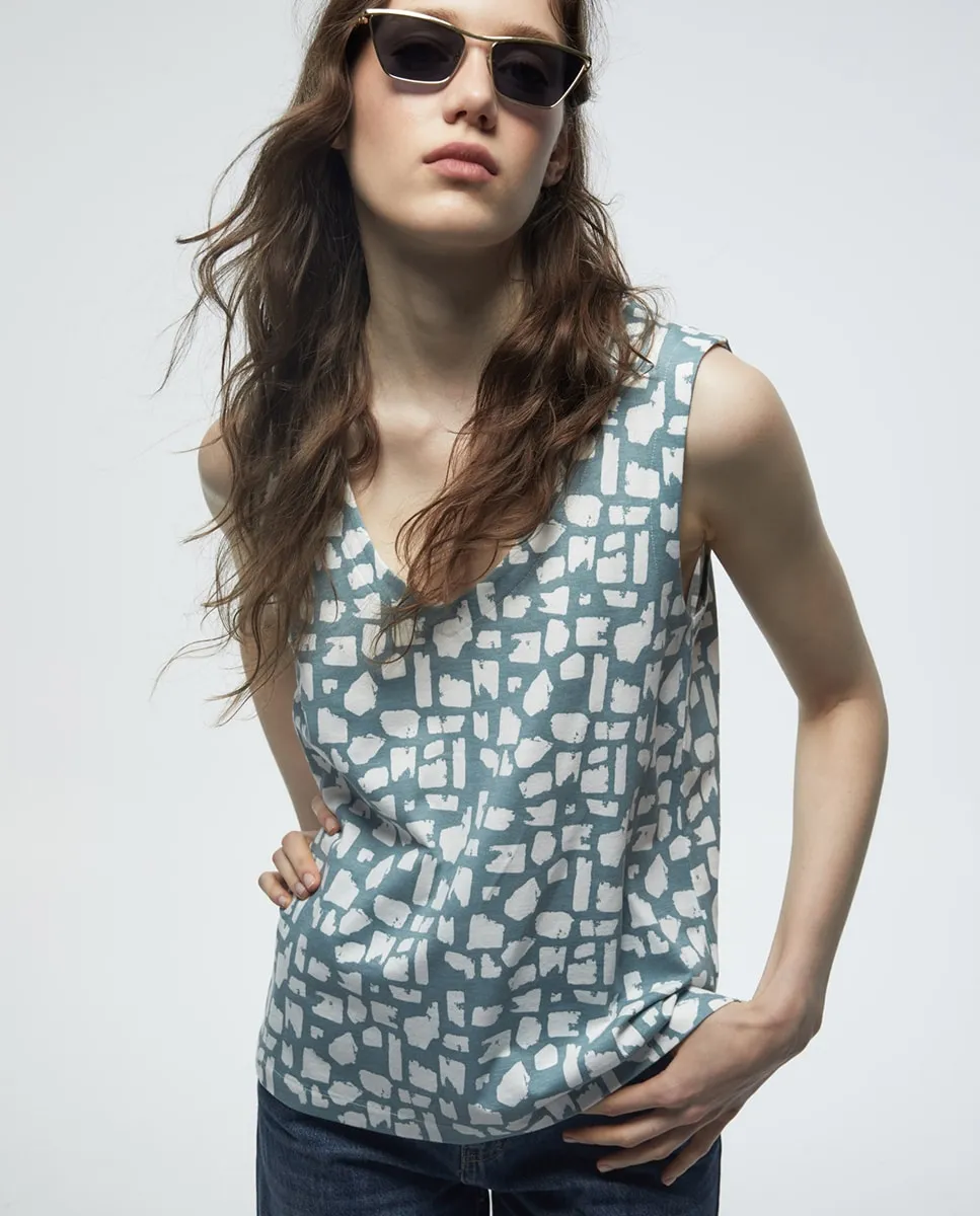 

Майка без рукавов Sfera, зеленый