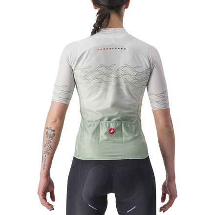 

Джерси Climber's 2.0 женское Castelli, цвет Moon Gray/Defender Green