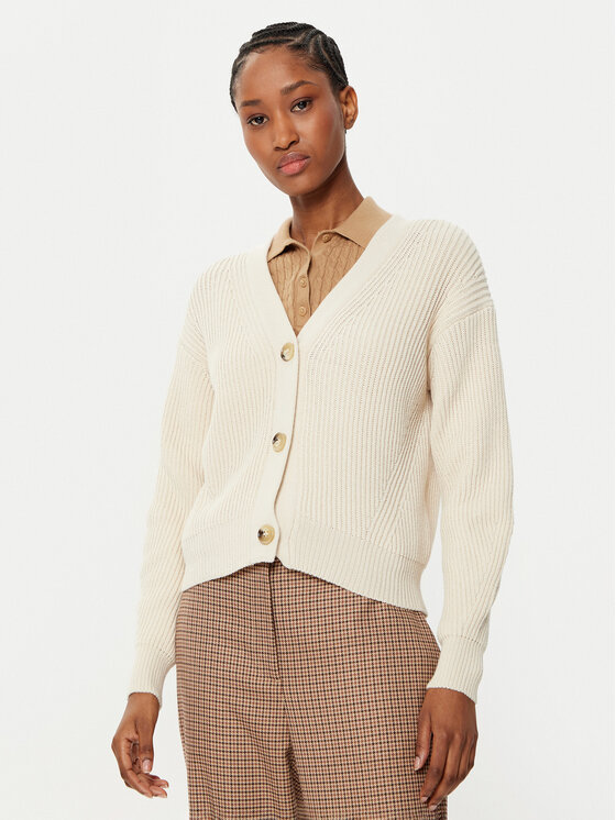 

Кардиган обычного кроя Nirvana 2515341051 Weekend Max Mara, экрю