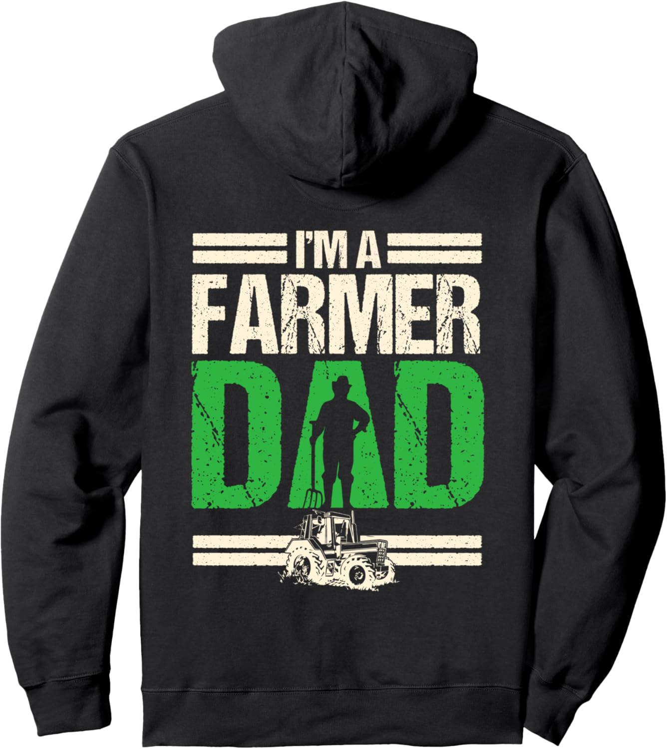 

Худи, разработанное отцом фермера, стоящим за швейной индустрией Farmer Gifts, черный