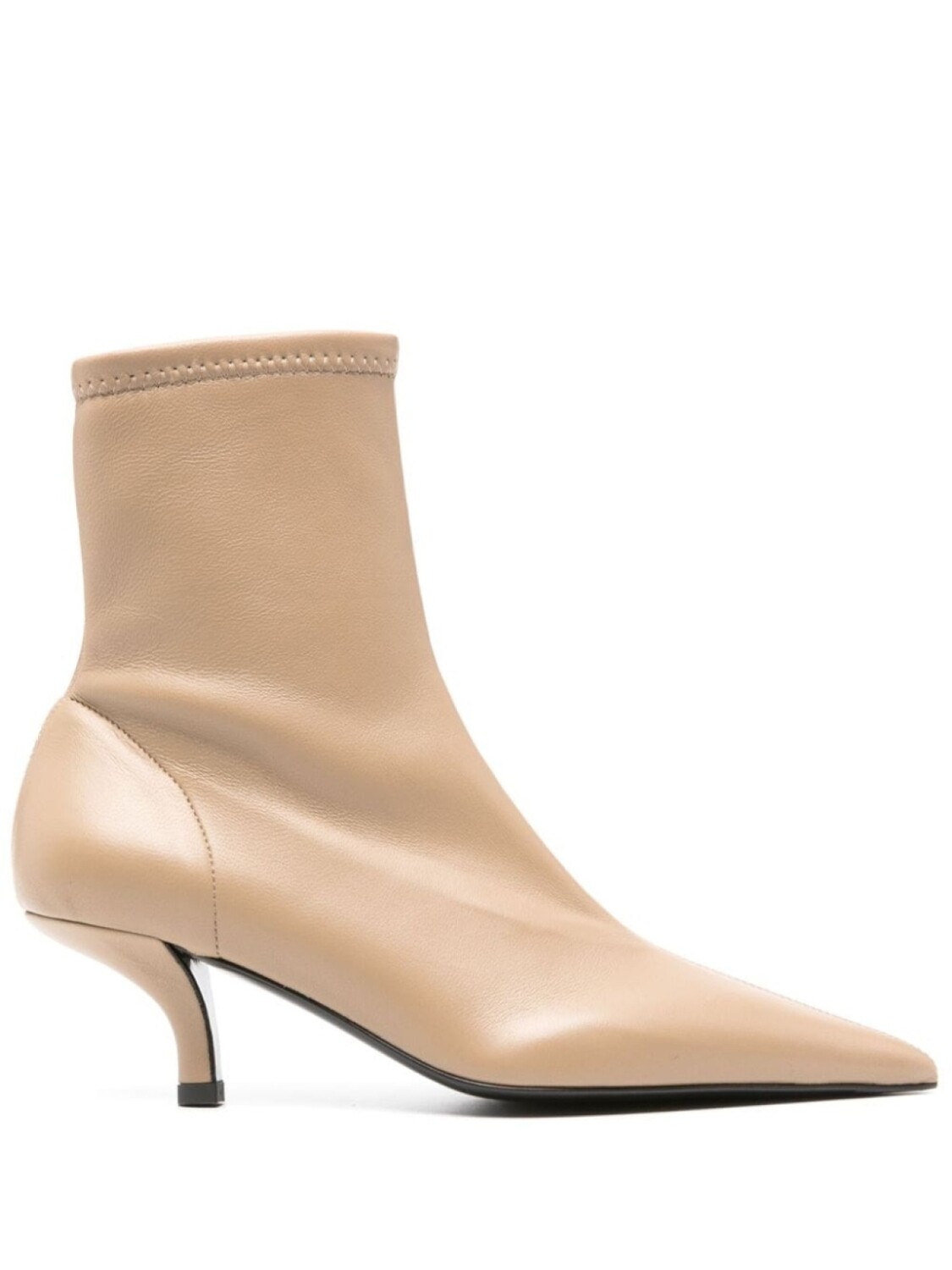 

TOTEME ботильоны The Heeled Sock 55, коричневый