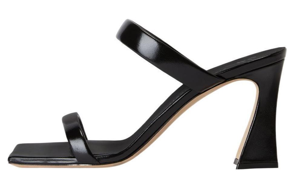 85 мм Кожаные Сандалии Flaminia Женские Giuseppe Zanotti, Черный
