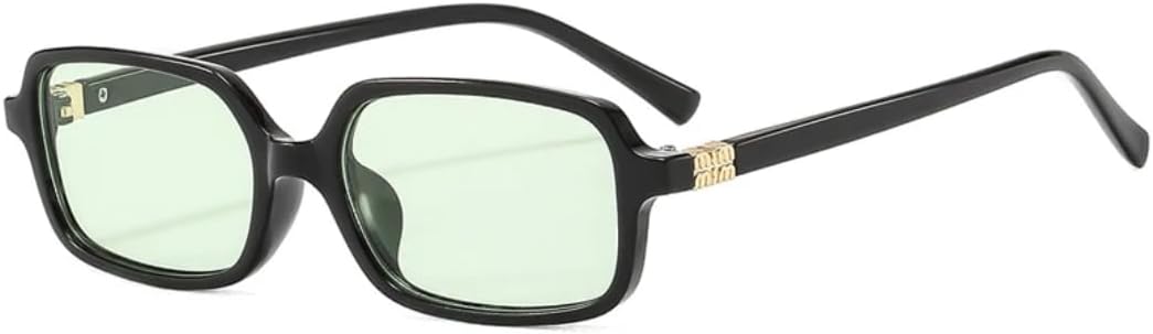 

Солнцезащитные очки с защитой от УФ-излучения UV400 | Прозрачные градиентные линзы в стиле панк | Для женщин и мужчин | Для занятий спортом на открытом воздухе и вождения DSVIGF, Black-green