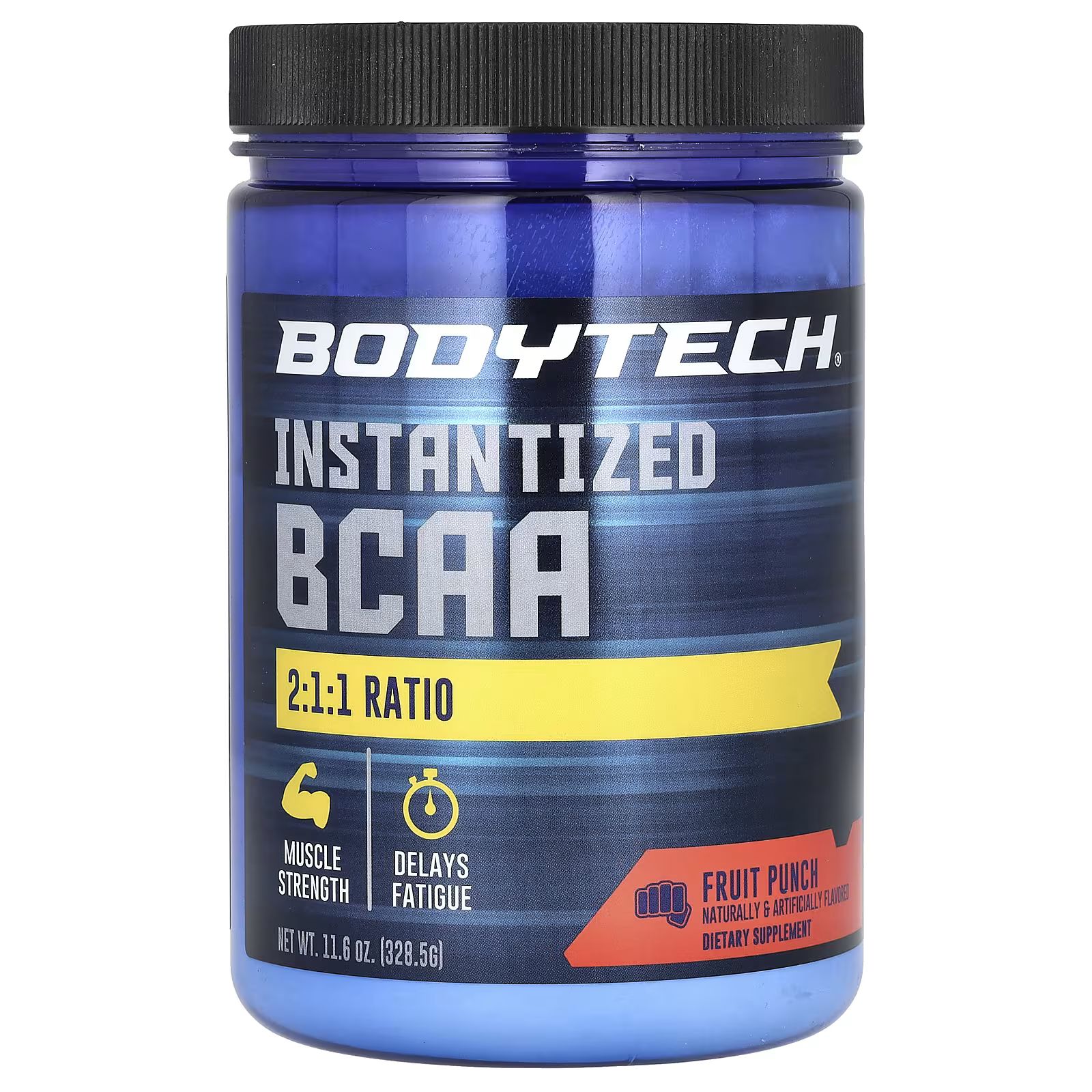 

Быстрорастворимые BCAA, фруктовый пунш, 11,6 унции (328,5 г) Bodytech