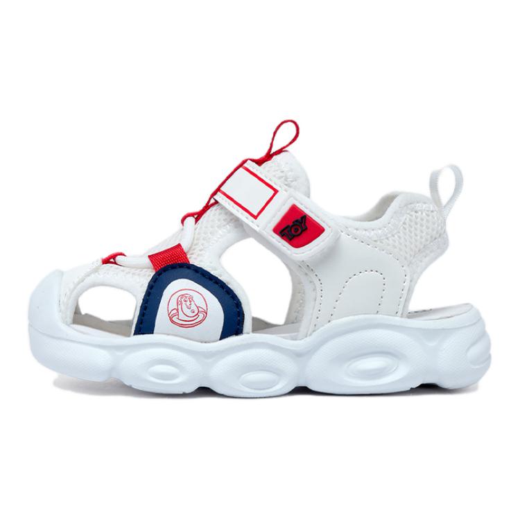 

Детские сандалии с противоскользящей, противоударной и дышащей подошвой Disney, белый/синий