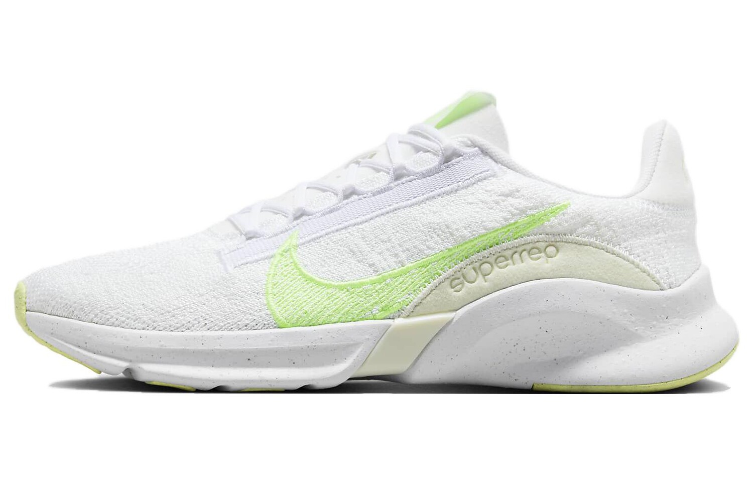 Кроссовки Nike SuperRep Женские, White/Volt/Light Lemon Twist/Black