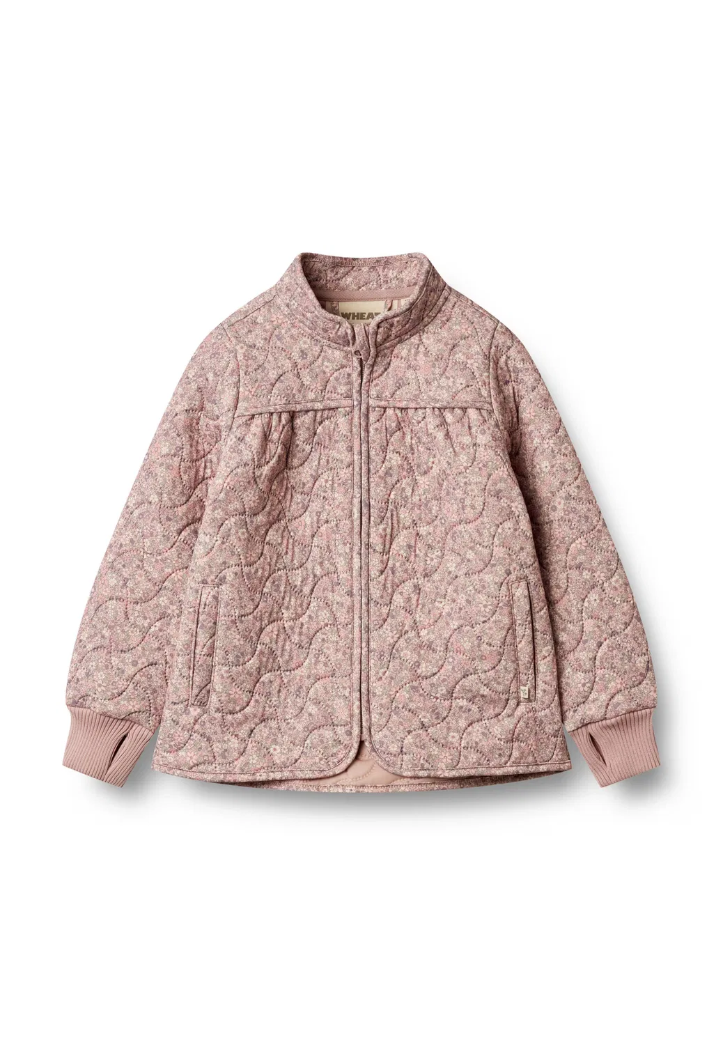 Куртка межсезонная "Тильда" Wheat, Rose/Dusky Pink