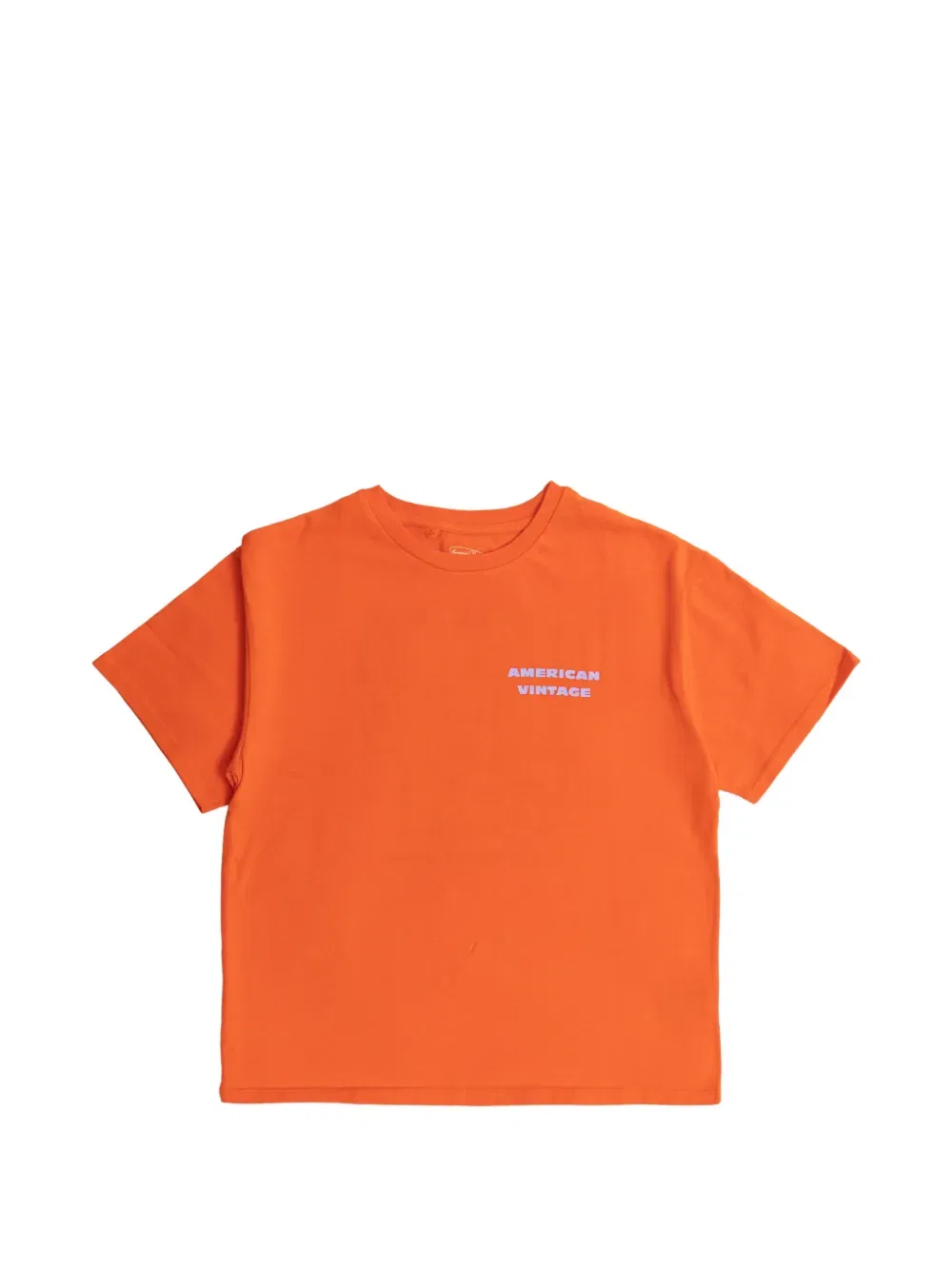 Футболка с логотипом Fizvalley American Vintage Kids, оранжевый