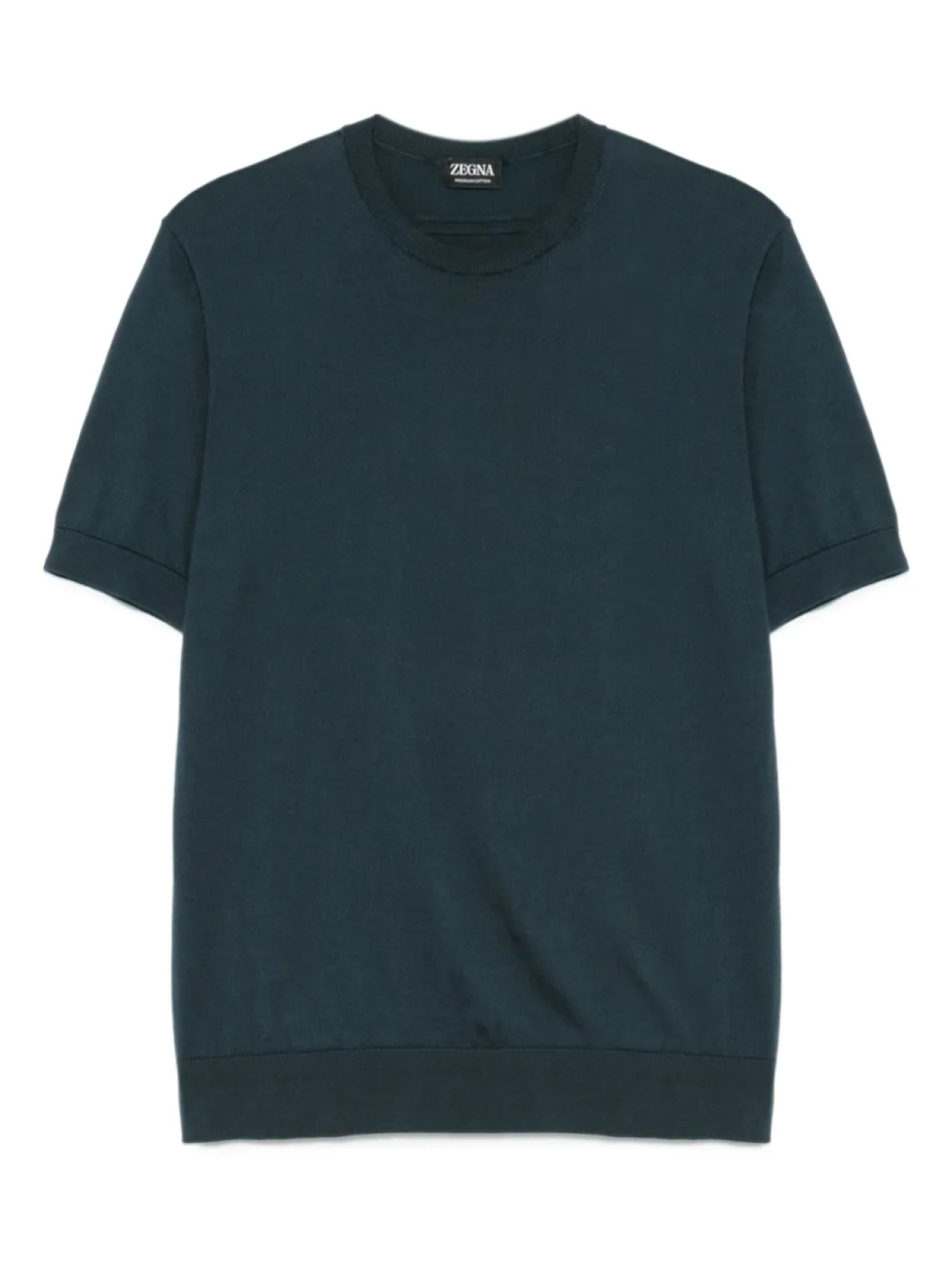 

Футболка из хлопка Zegna, синий