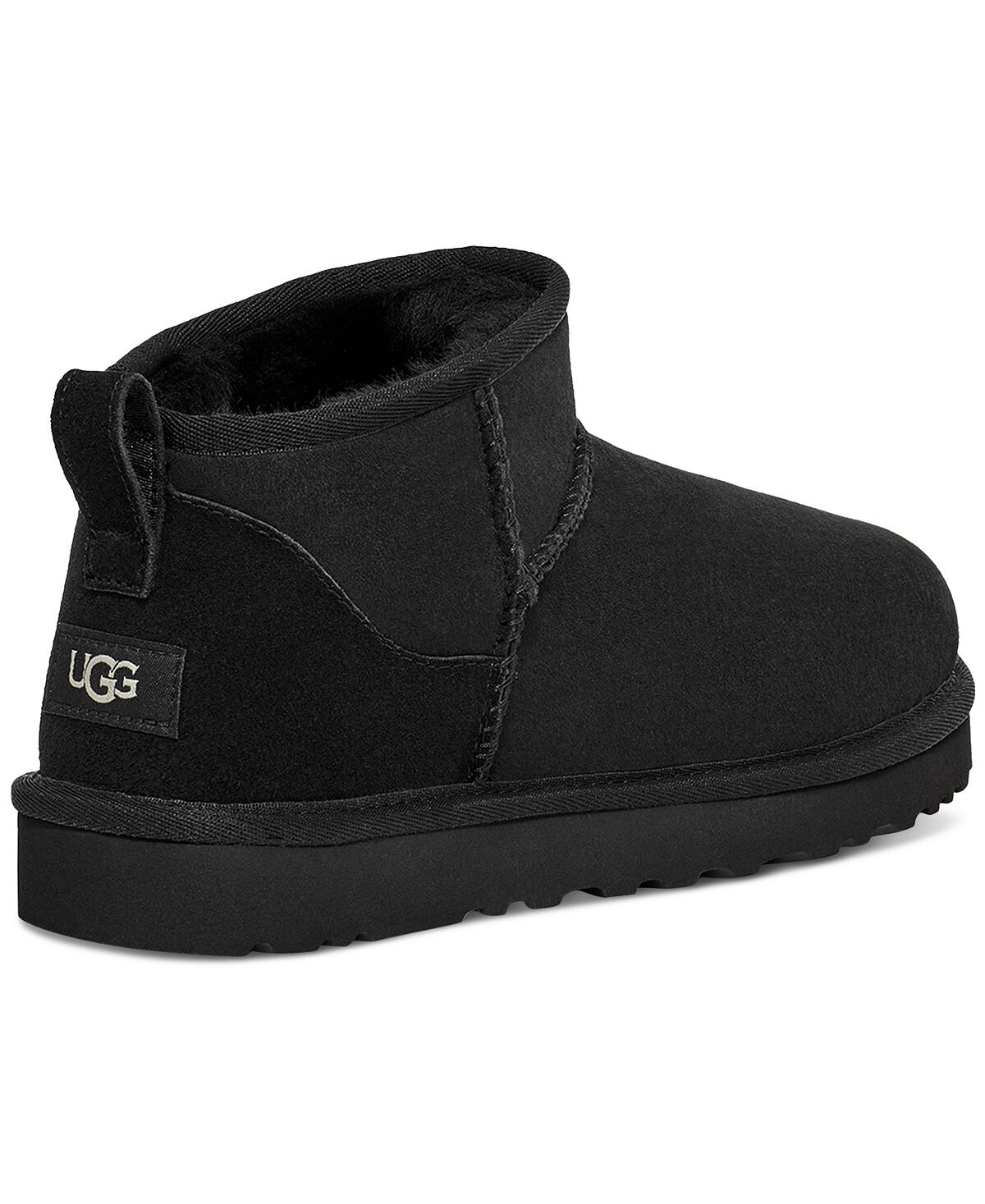 Угги мужские UGG классические короткие, черный — фото 4