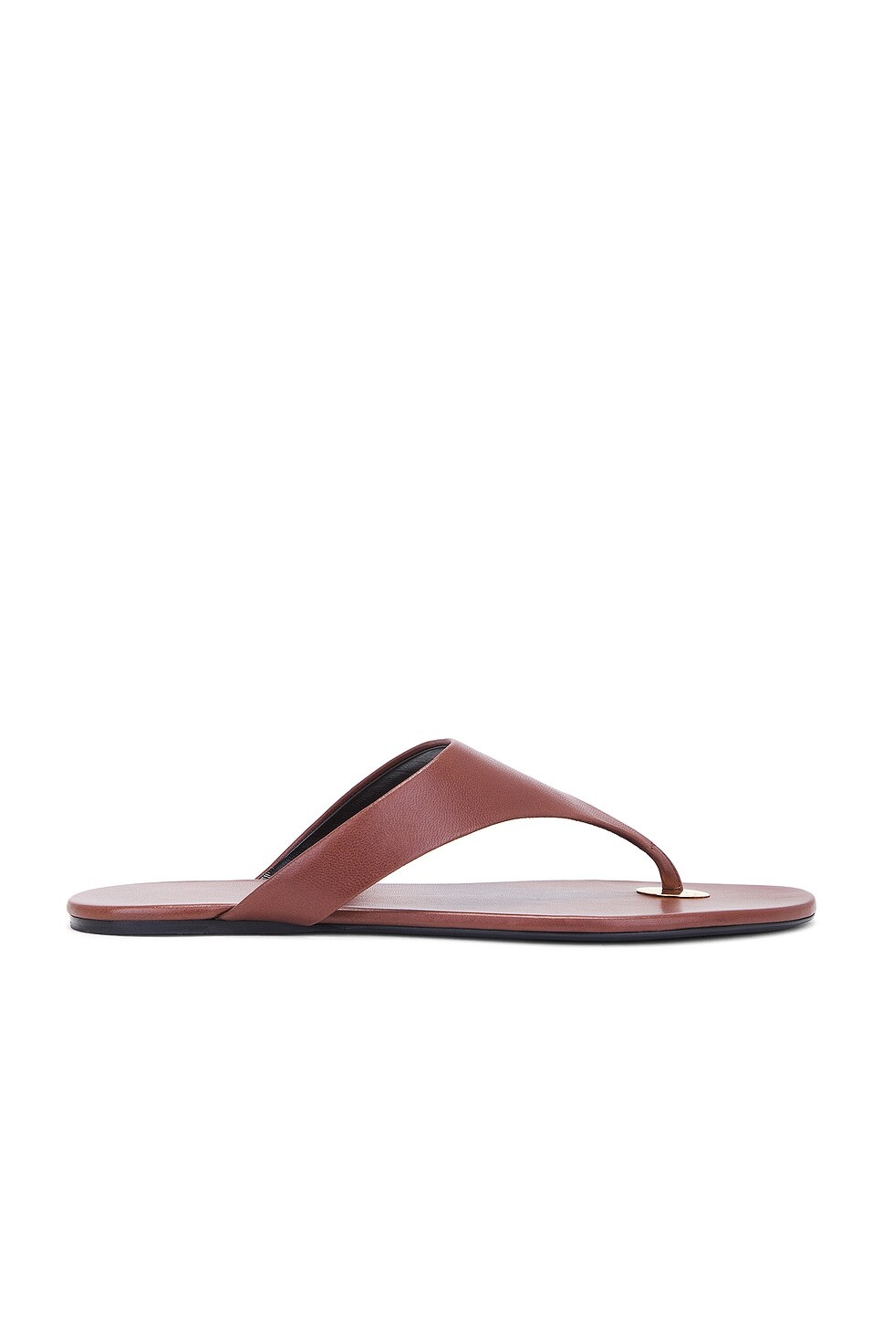 

Сандалии Kouros на плоской подошве Saint Laurent, цвет Aesthetic Brown