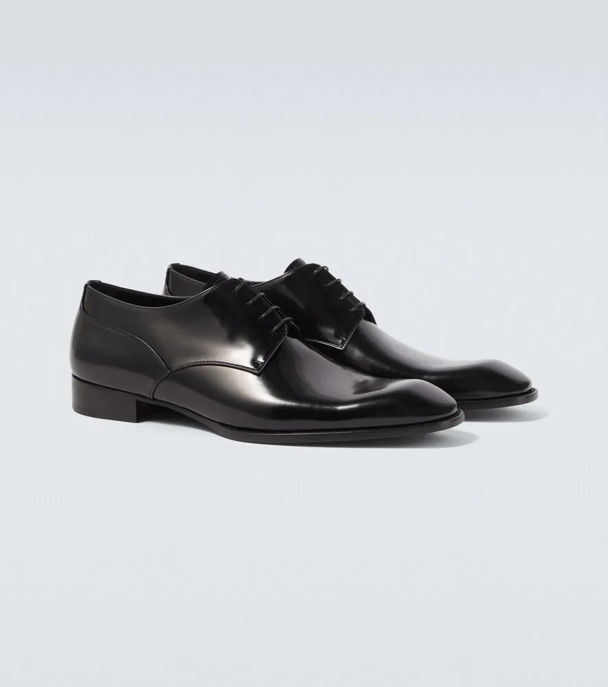 Кожаные туфли-дерби Stanton Saint Laurent, черный