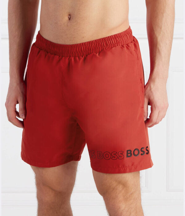 

Шорты Boss Dolphin Regular Fit, красный