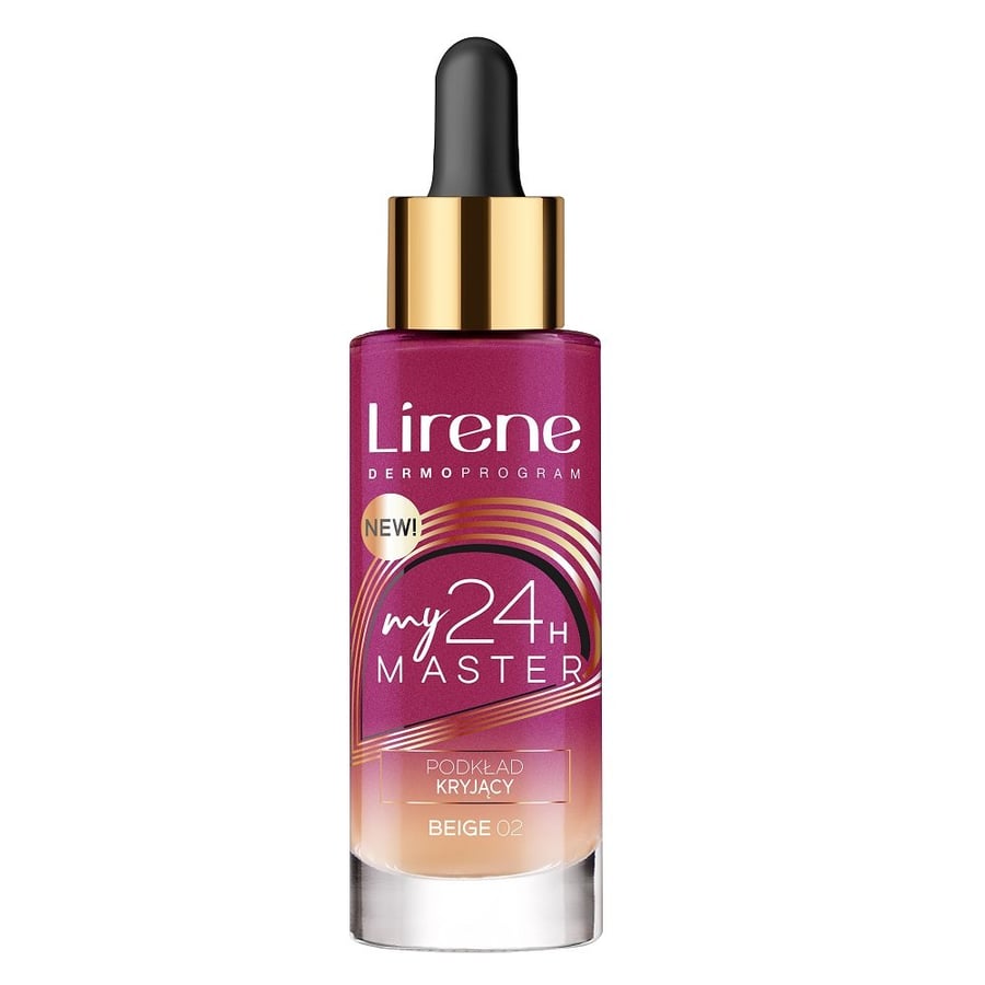 

Lirene, My Master Covering Foundation 02 Beige 30 мл