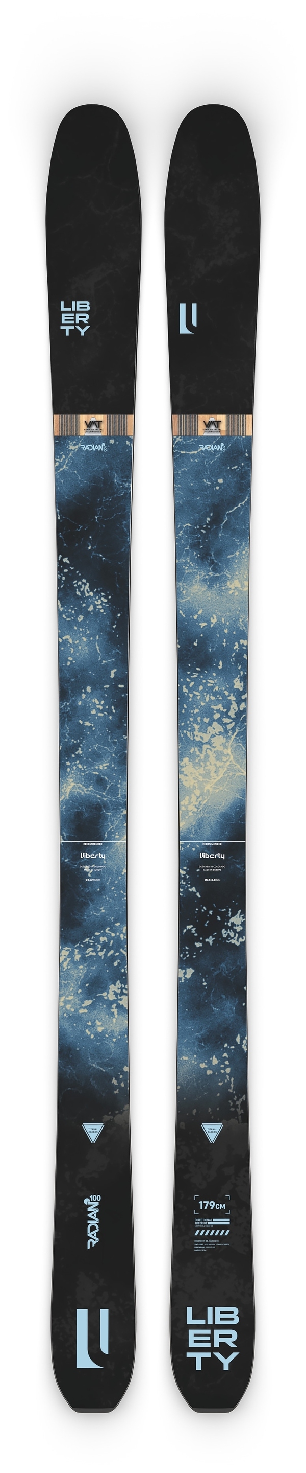 

Новые лыжи Liberty Radian 100 2026 года, длина 179 см