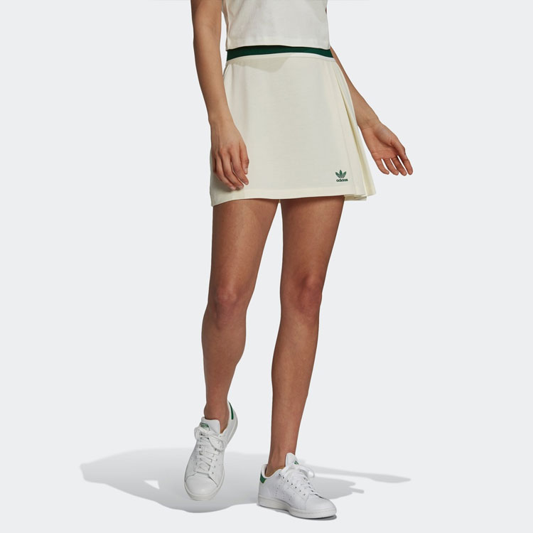 Повседневная короткая юбка женская Jade White Adidas Originals — фото 3