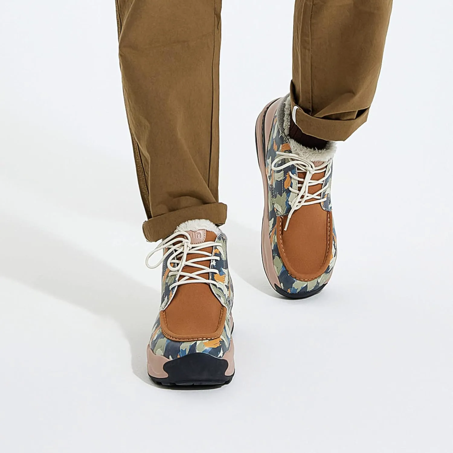 

Мужские платформенные походные кроссовки UIN для прогулок, повседневные, удобные, с художественной росписью, для путешествий, Сан-Диего