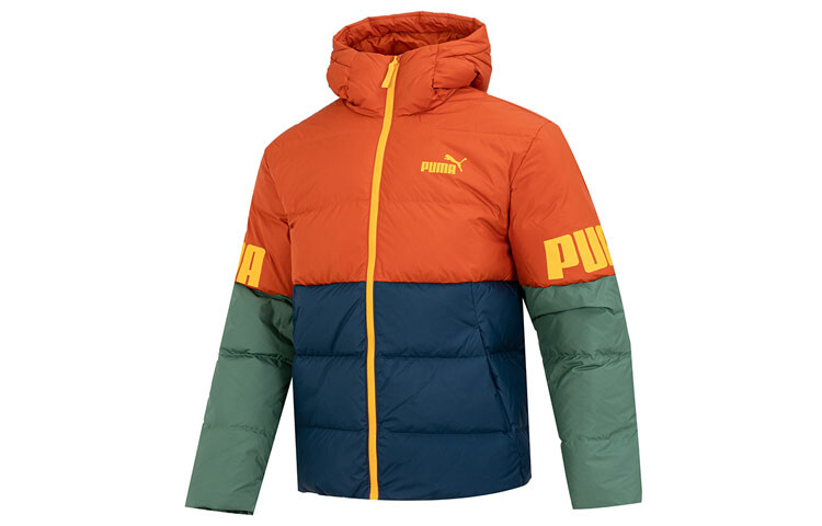 

Пуховик мужской оранжевый Puma, оранжевый
