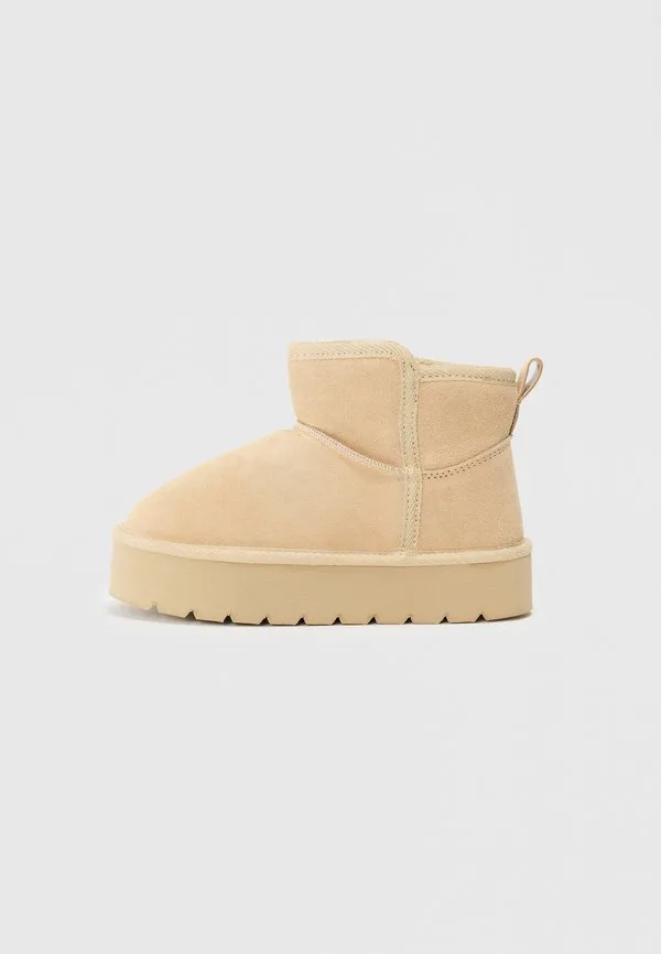 Кожаные зимние ботинки унисекс Yourturn Kids, Beige