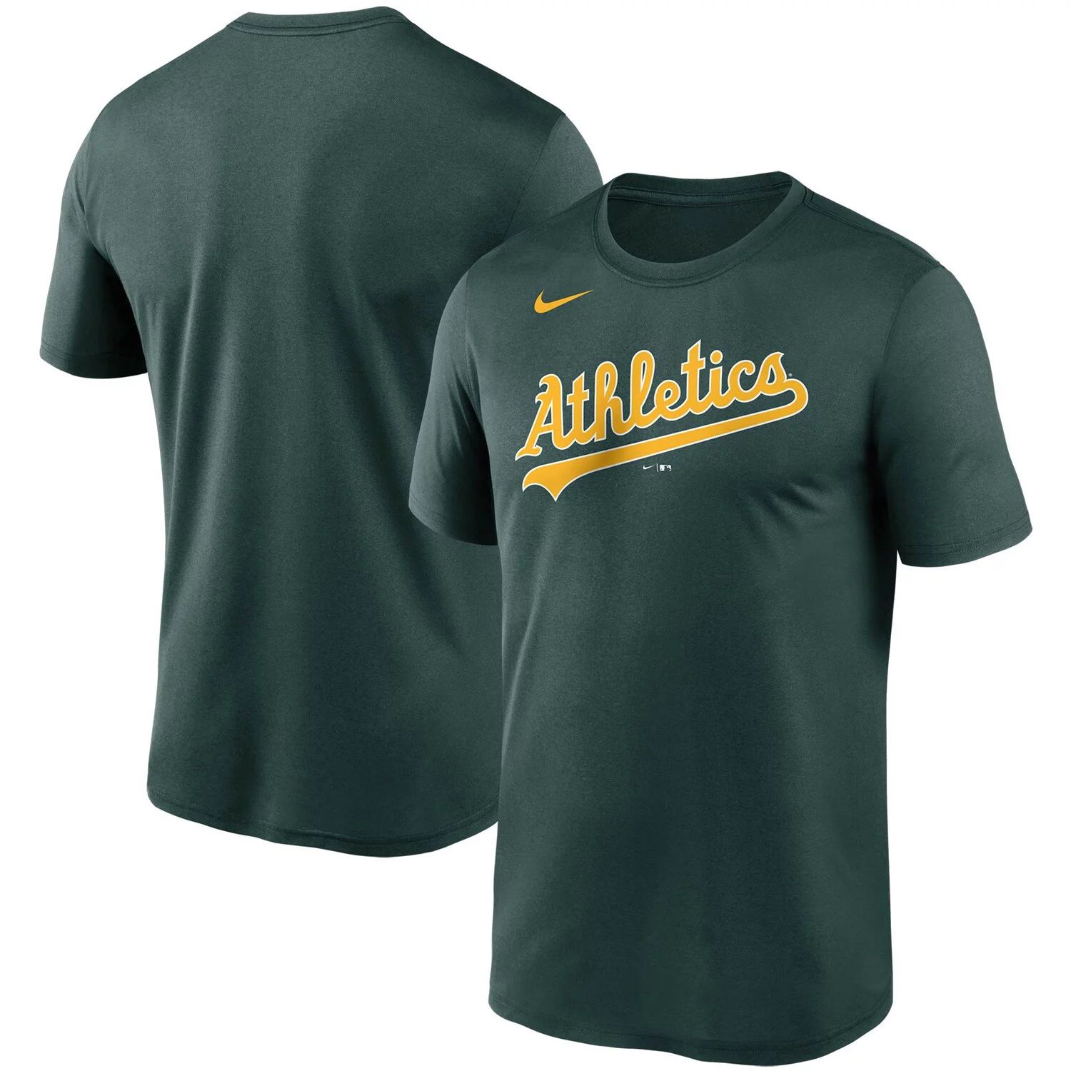 

Мужская зеленая футболка Oakland Athletics с надписью Legend Nike, Зеленый, Мужская зеленая футболка Oakland Athletics с надписью Legend Nike