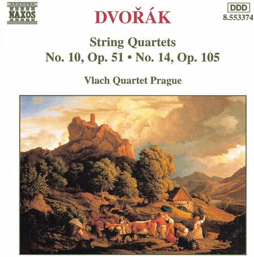 

CD диск Dvorak / Vlach Quartet Prague: String Quartets 10 & 14