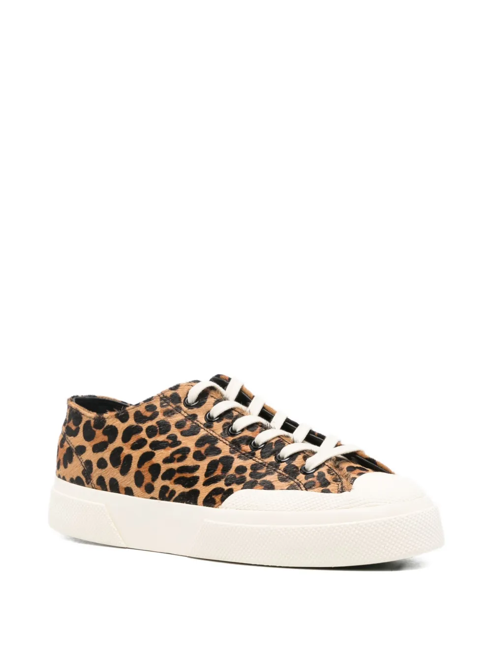 Туфли-лодочки S2161QW с леопардовым принтом Superga, коричневый — фото 2