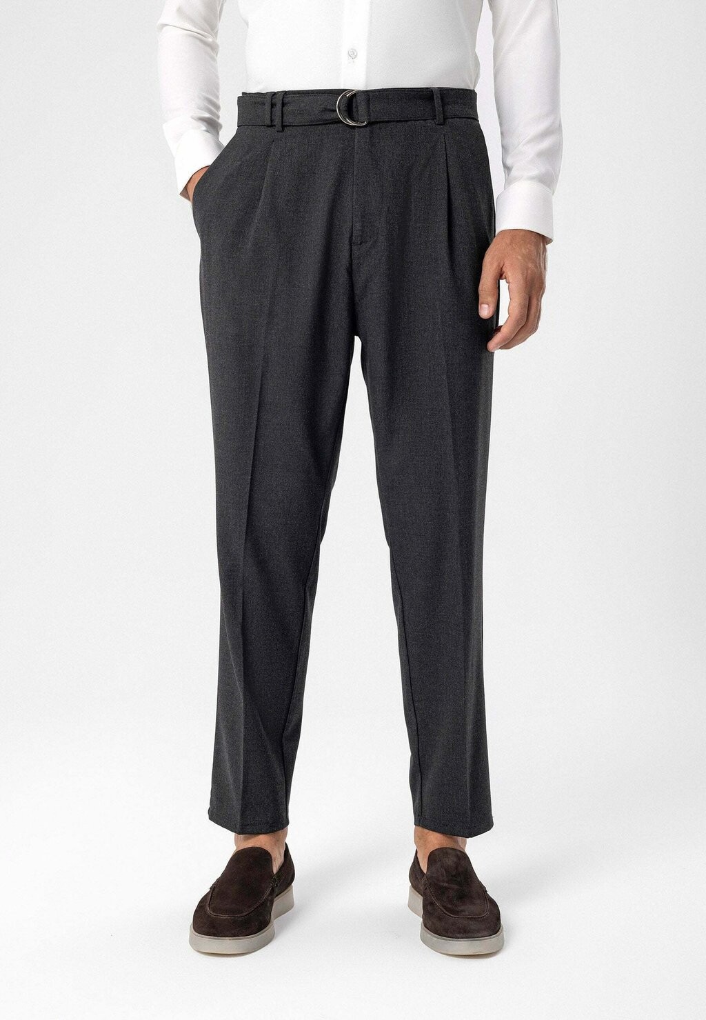 

Брюки HIGH WAIST BASIC BELT DETAILED Antioch, цвет anthracite