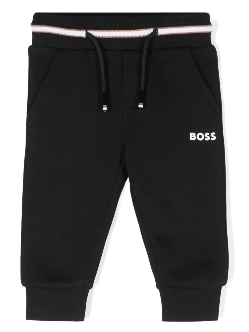 

Спортивные брюки с логотипом BOSS Kidswear, черный