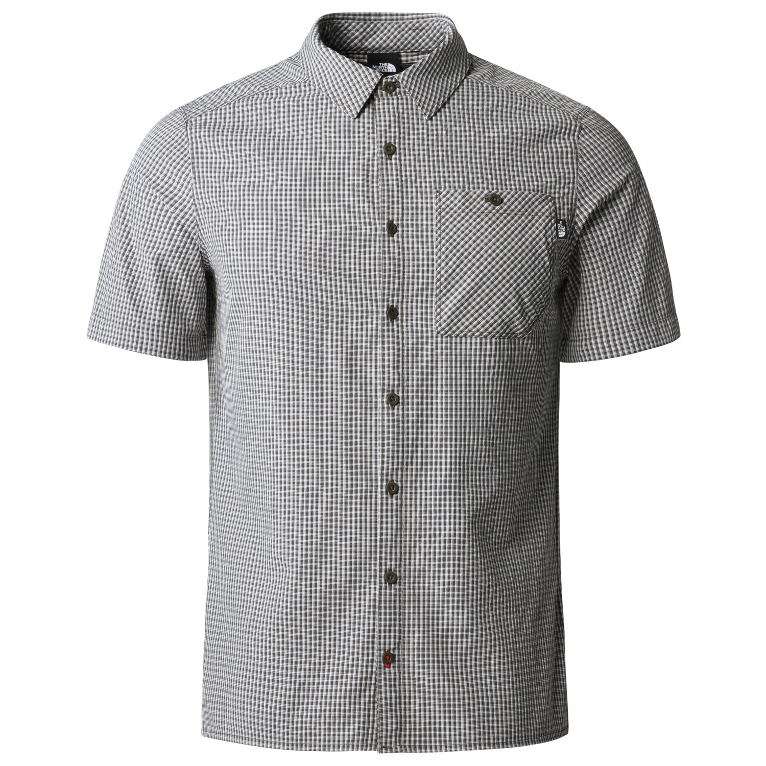 

Рубашка The North Face S/s Hypress Shirt, цвет New Taupe Green Plaid