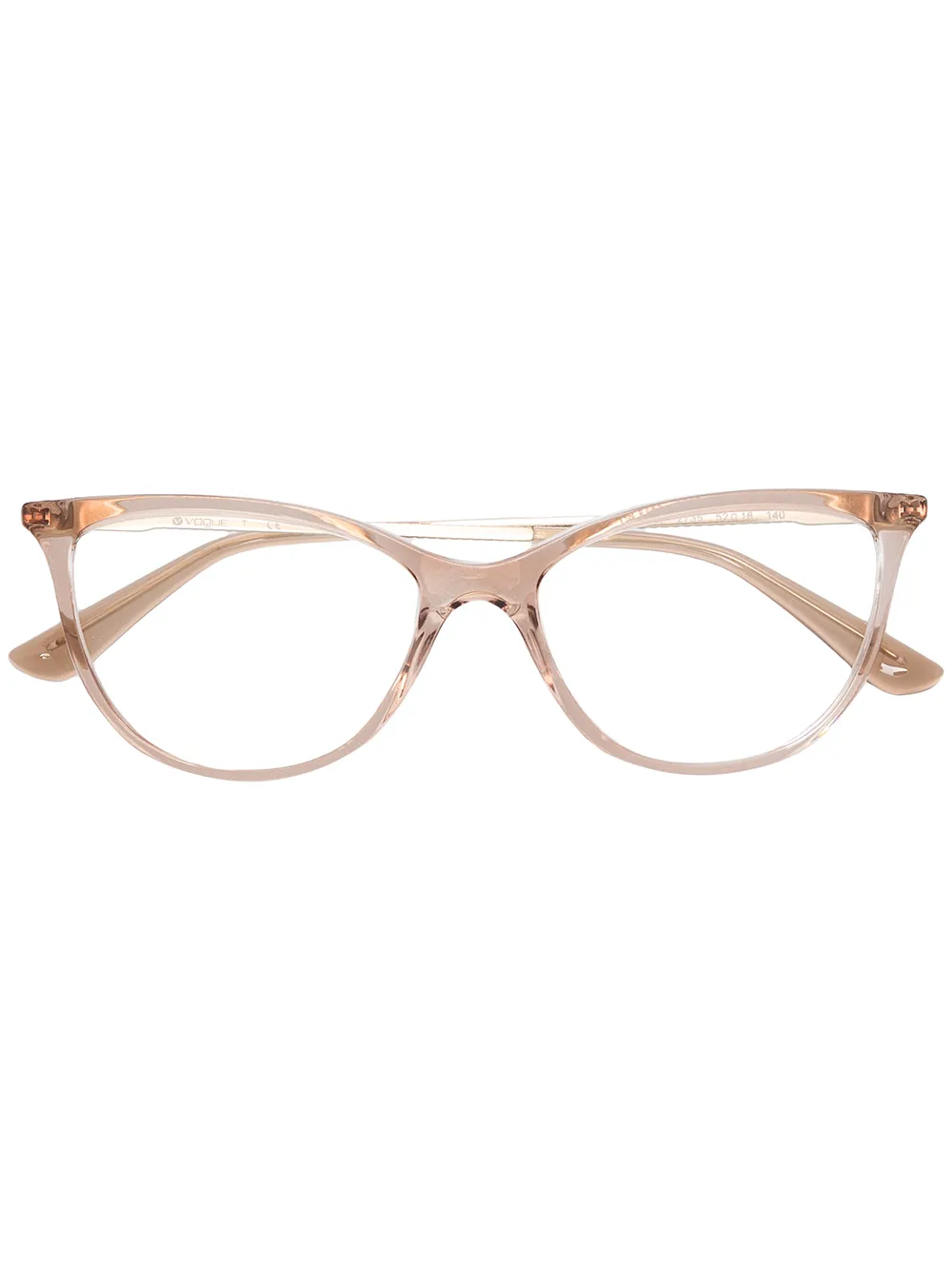 

Очки в оправе 'кошачий глаз' Vogue Eyewear, нейтральный