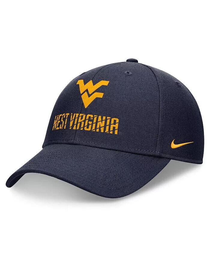 

Мужская темно-синяя регулируемая кепка West Virginia Mountaineers Primetime Nike, синий