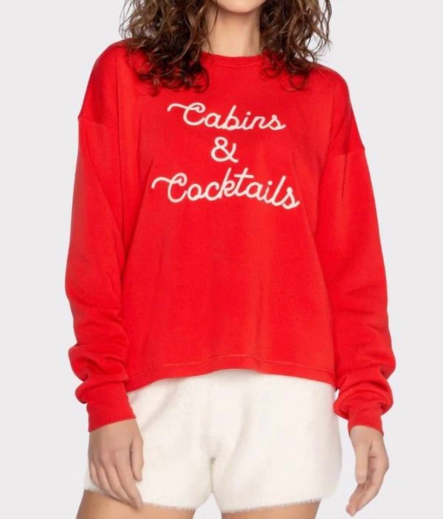 

Топ фланель Cabins & Cocktails с длинными рукавами в цвете Scarlett PJ Salvage, Scarlett