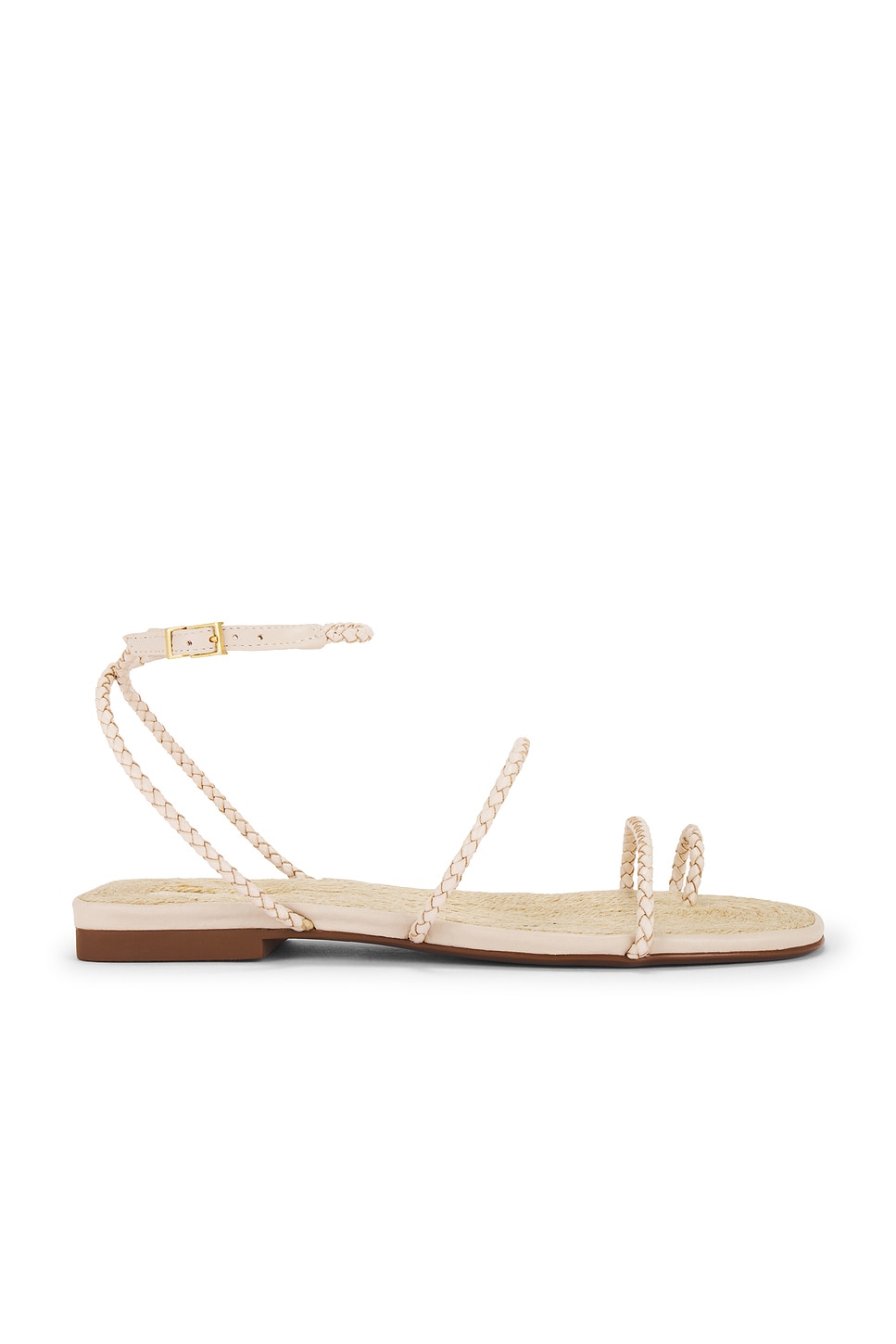 Женские босоножки на плоской подошве Kaya Schutz, off white