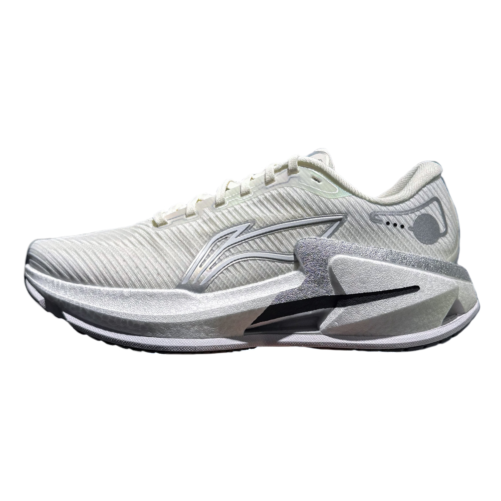 

LINING Кроссовки Liuliu 8 Shock Absorbers Rebound Low Top Casual Running Shoes Men, White Silver