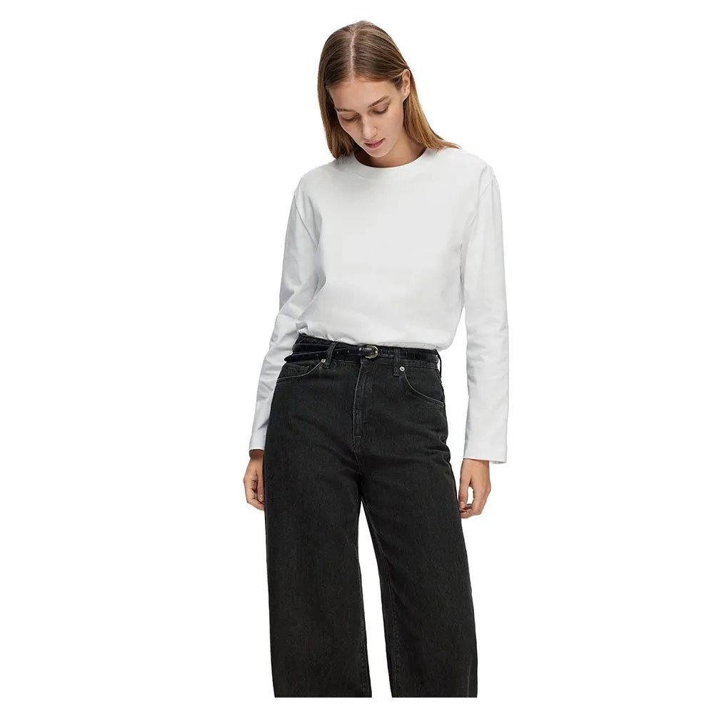 

Футболка Selected Essential Boxy, черный