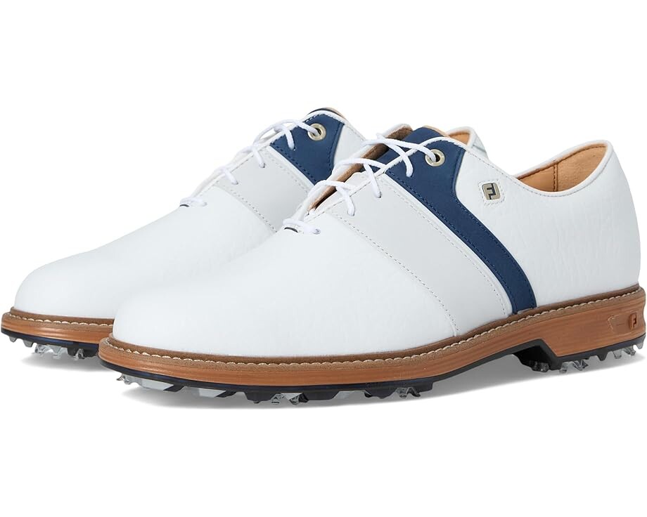 

Кроссовки FootJoy Premiere Series Bison Golf Shoes, цвет White/Navy/White, Белый, Кроссовки FootJoy Premiere Series Bison Golf Shoes, цвет White/Navy/White