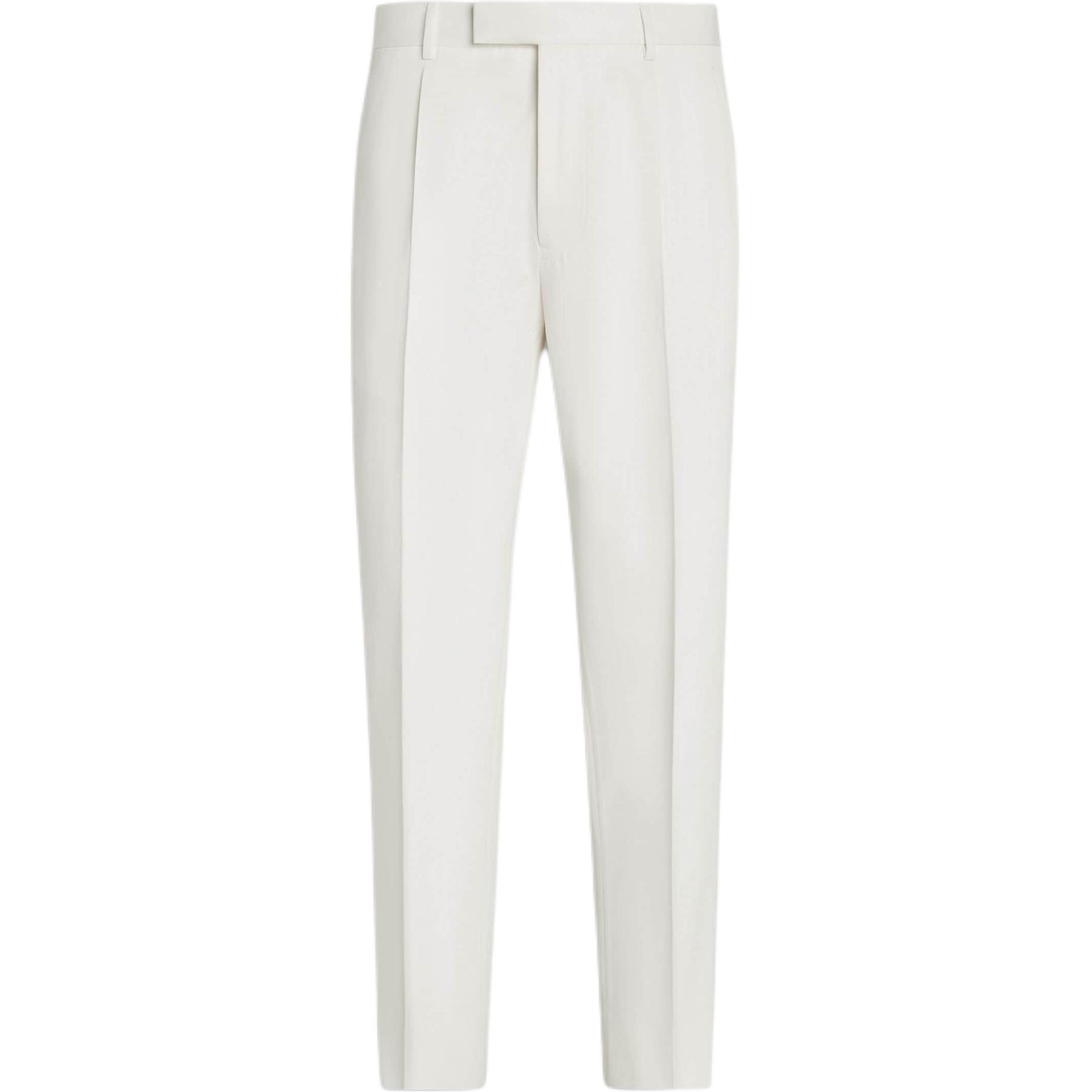 

Зеджа прямые брюки с классическим кроем Ermenegildo Zegna, белый