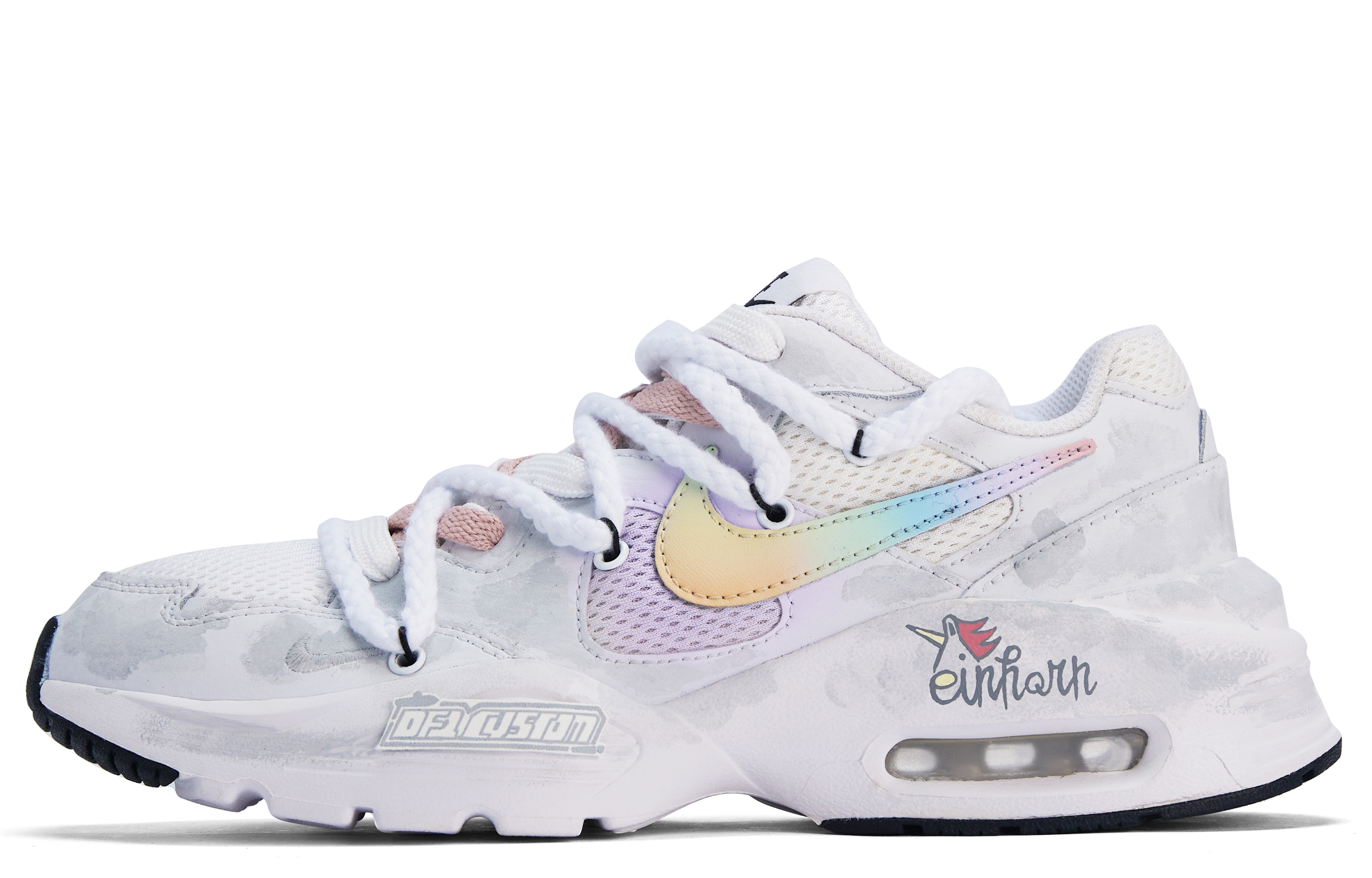 

Кроссовки Nike Air Max Fusion Lifestyle Shoes Women's Low-top, светло-серый