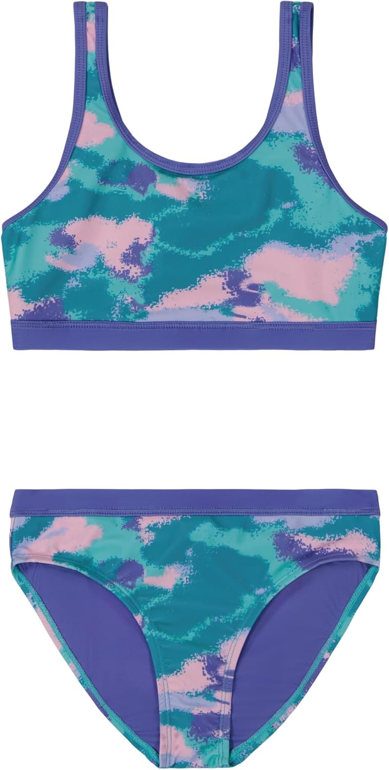 

Комплект бикини для девочек Under Armour Girls из двух частей, Radial Turq Camo