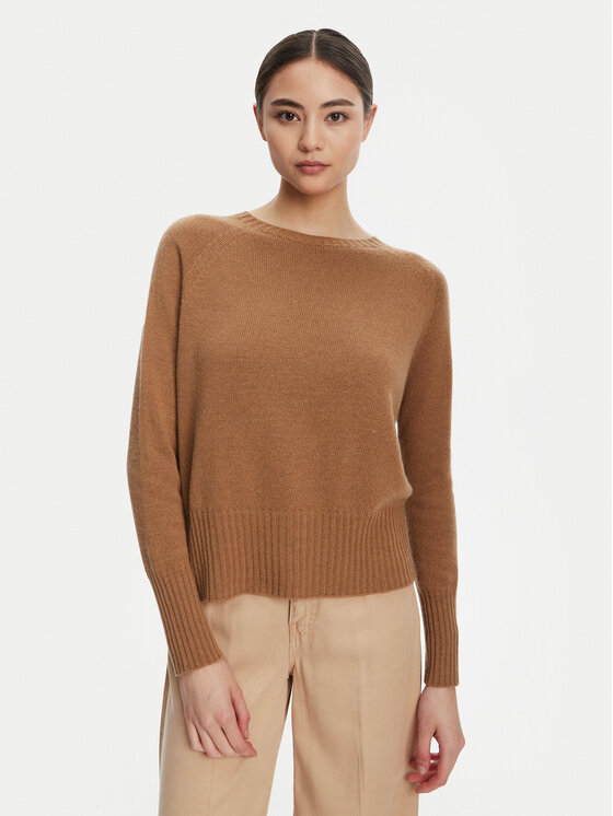 

Свитер oversize Spider 2523366354 Marella, коричневый