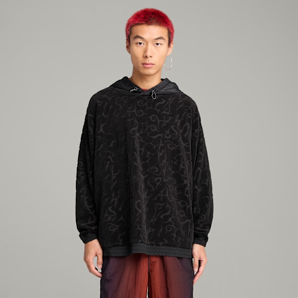 

Мужская толстовка с капюшоном Puma X Aries, черный