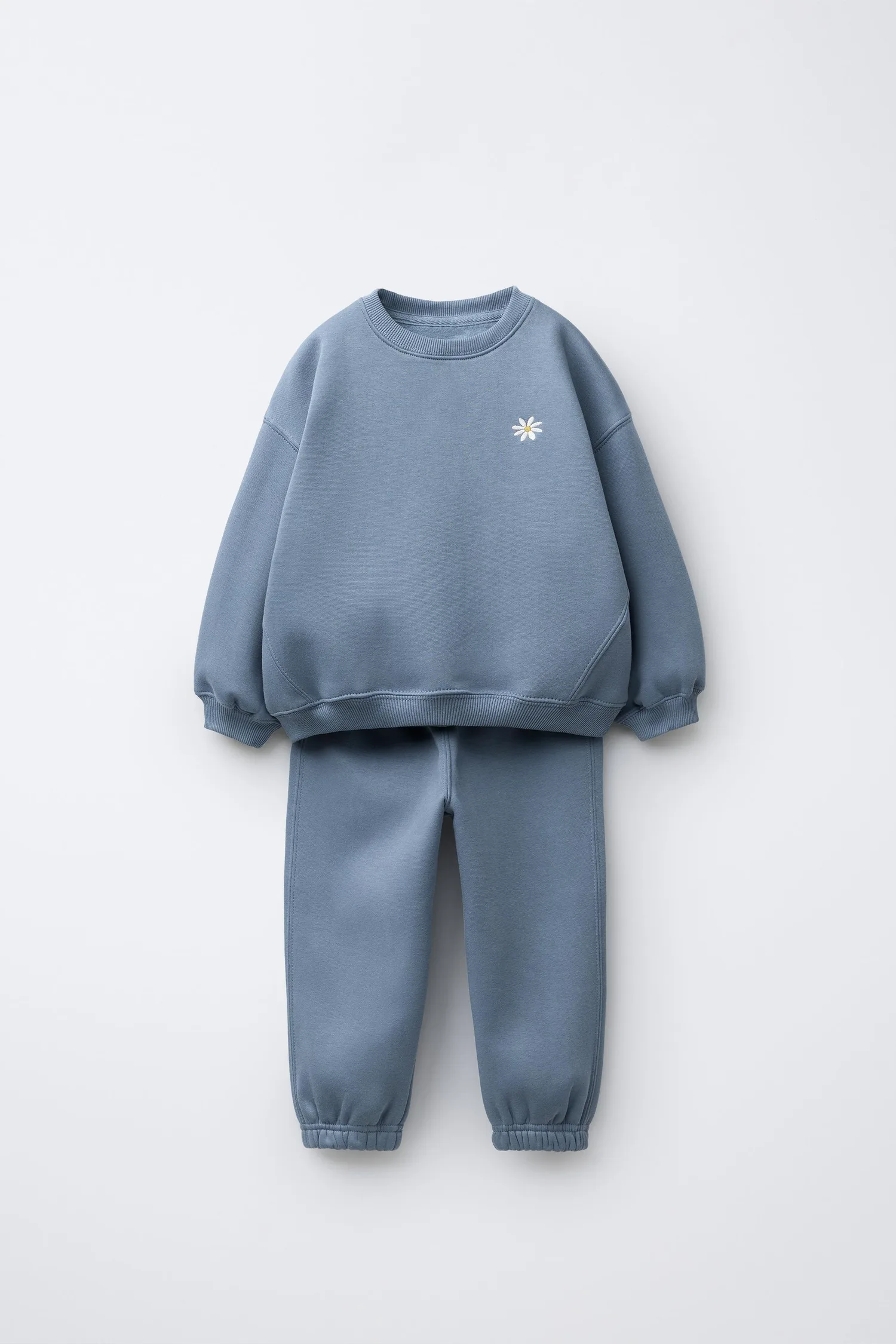 Zara Комплект из вышитой толстовки и спортивных брюк