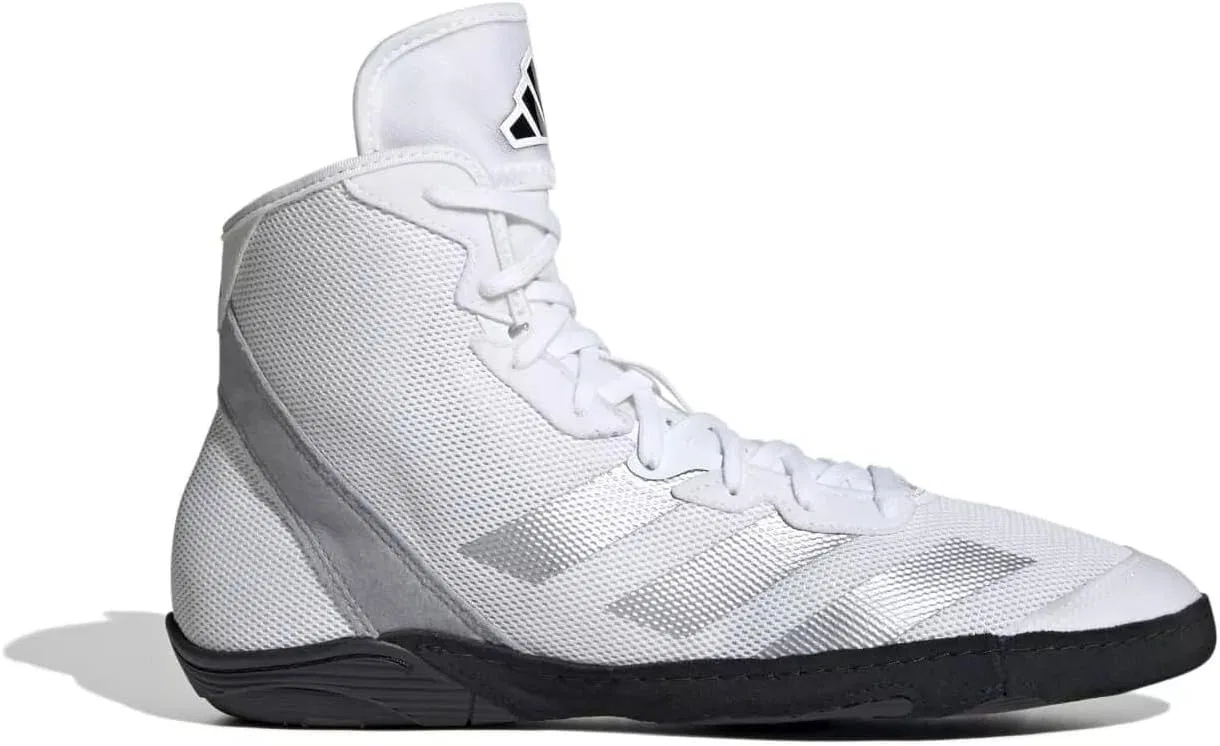 Кроссовки для борьбы Adidas Adizero, обувь для борьбы, бокса, боевых искусств, белые, JP6116 (43 1/3)